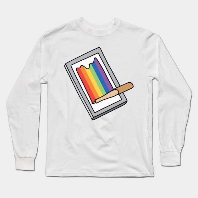 Screenprinting Screen Long Sleeve T-Shirt by murialbezanson